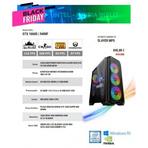 Gigastore Gamer Intel Core i5 9400F Ram 16GB Nvidia GTX 1660 Super